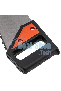 Ножовка по дереву Sparta 500 мм, 5-6 TPI, каленый зуб, пластиковая рукоятка