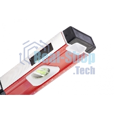 Алюминиевый магнитный фрезерованный уровень Matrix 3 глазка, 1500 мм