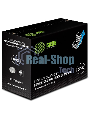 Картридж лазерный Cactus CS-CC364X-MPS черный (30000стр.) для HP LJ P4015/P4515