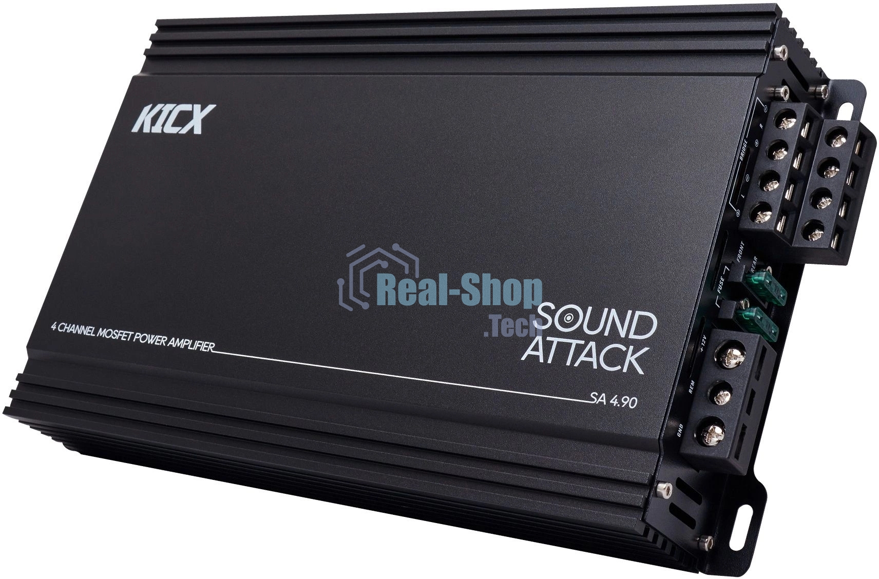 Усилитель автомобильный Kicx SA 4.90 четырехканальный
