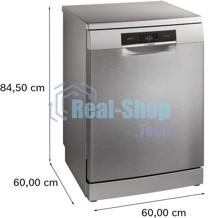 Посудомоечная машина Bosch SMS8ZDI86Q, серебристый, 60 см, 13 компл., 40 дБ, класс A+++