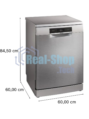 Посудомоечная машина Bosch SMS8ZDI86Q, серебристый, 60 см, 13 компл., 40 дБ, класс A+++