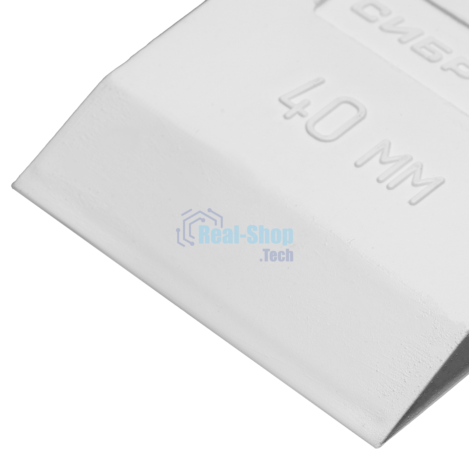 Шпатель Сибртех белая резина, 40 мм