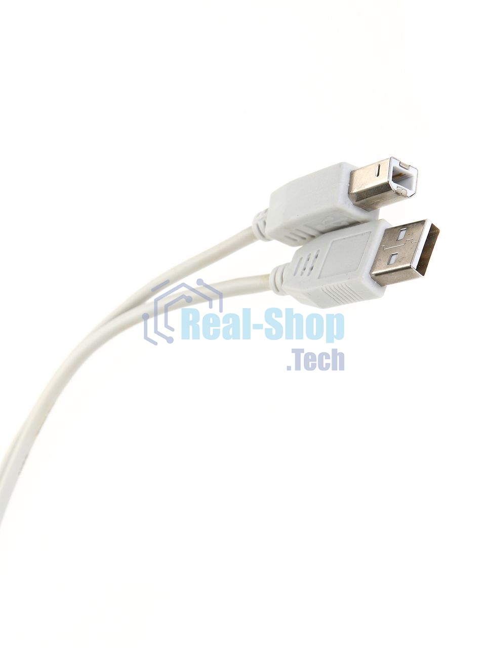 Кабель AM/BM USB2.0 3м Telecom USB 2.0 A-->B 3.0m, белый/серый, TC6900-3.0M