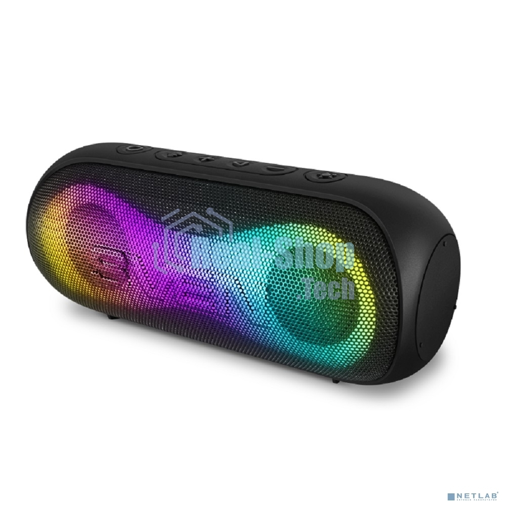 Портативная акустика Sven PS-165, черный (16 Вт, Waterproof (IPx6), TWS, Bluetooth, microSD, 3000мА*ч)