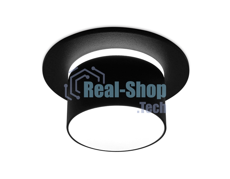 Светильник Ambrella light TN323 SBK черный песок GU5.3 D98*60
