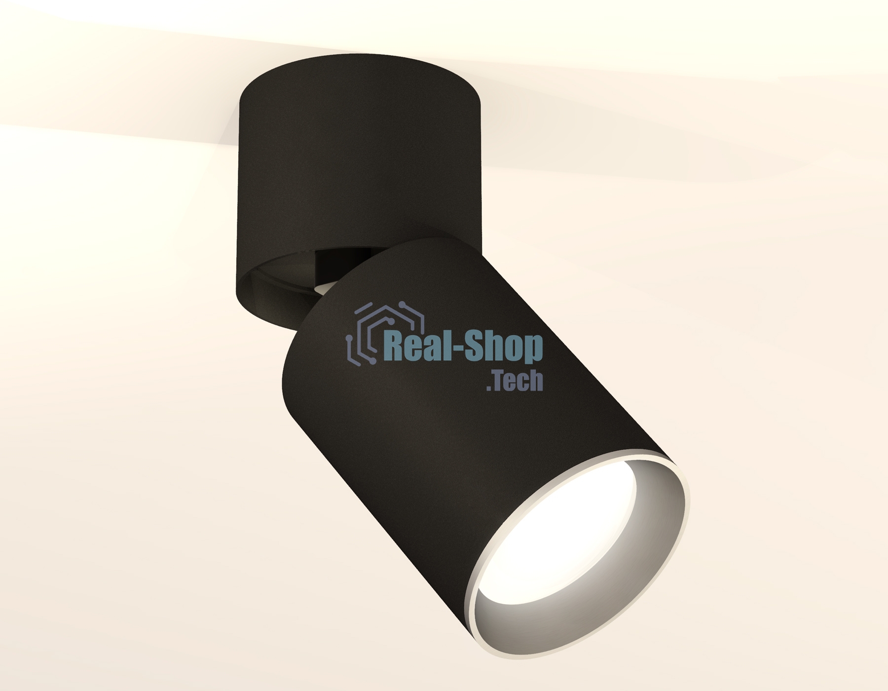 Светильник Ambrella Light XM6313031 SBK/BK/MCH черный песок/черный/хром матовый MR16 GU5.3 (A2221, C6313, N6104)
