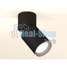 Светильник Ambrella Light XM6313031 SBK/BK/MCH черный песок/черный/хром матовый MR16 GU5.3 (A2221, C6313, N6104)