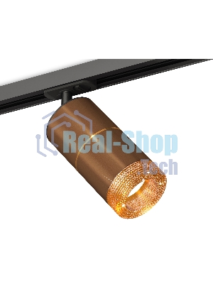 Светильник Ambrella light XT7404003 SCF/PYG/CF/SBK кофе песок/золото желтое полированное/кофе/черный песок MR16 GU5.3