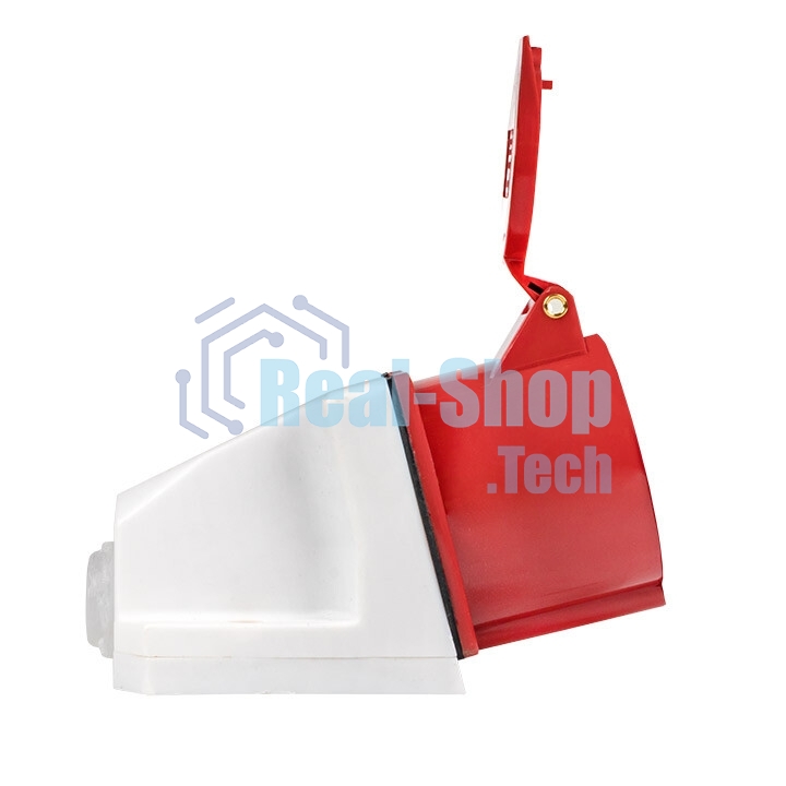 Розетка наруж. уст. 32А 380В 3P+РЕ+N IP44 (125) EKF ps-125-32-380