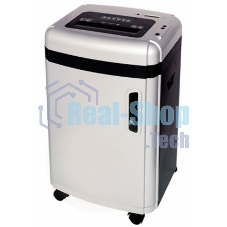 Шредер Office Kit S230 2x15 (секр.P-5)/фрагменты/17лист./35лтр./скрепки/скобы/пл.карты/CD