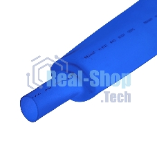 Трубка термоусадочная Rexant 30.0/15.0 1м синий