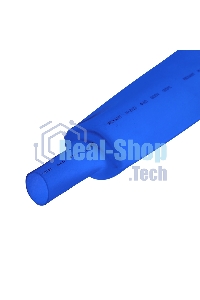 Трубка термоусадочная Rexant 30.0/15.0 1м синий