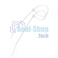 Хомут кабельный 4.8х400 нейл. бел. (уп. 100 шт) PROconnect 57-0400