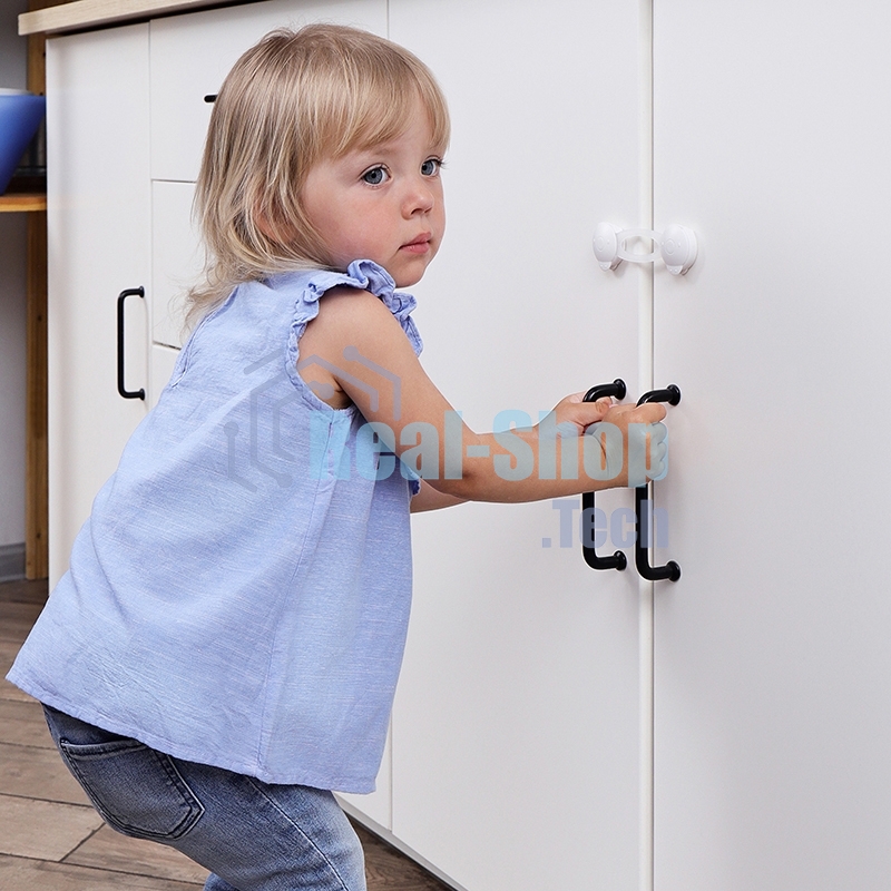 Блокировка для мебели Rexant универсальная (короткая) 2 шт.