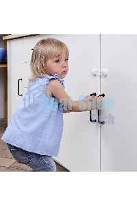 Блокировка для мебели Rexant универсальная (короткая) 2 шт.