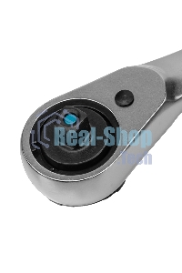 Набор торцевых головок Gross, трещотка 120 зубьев, 12 предметов, 1/4