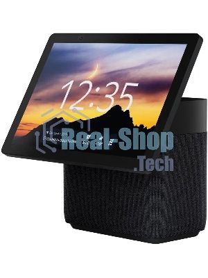 Умная колонка Яндекс Станция Дуо Макс, Zigbee, с дисплеем, 60Вт, с голосовым ассистентом Алиса на YaGPT, черный (YNDX-00055BLK)