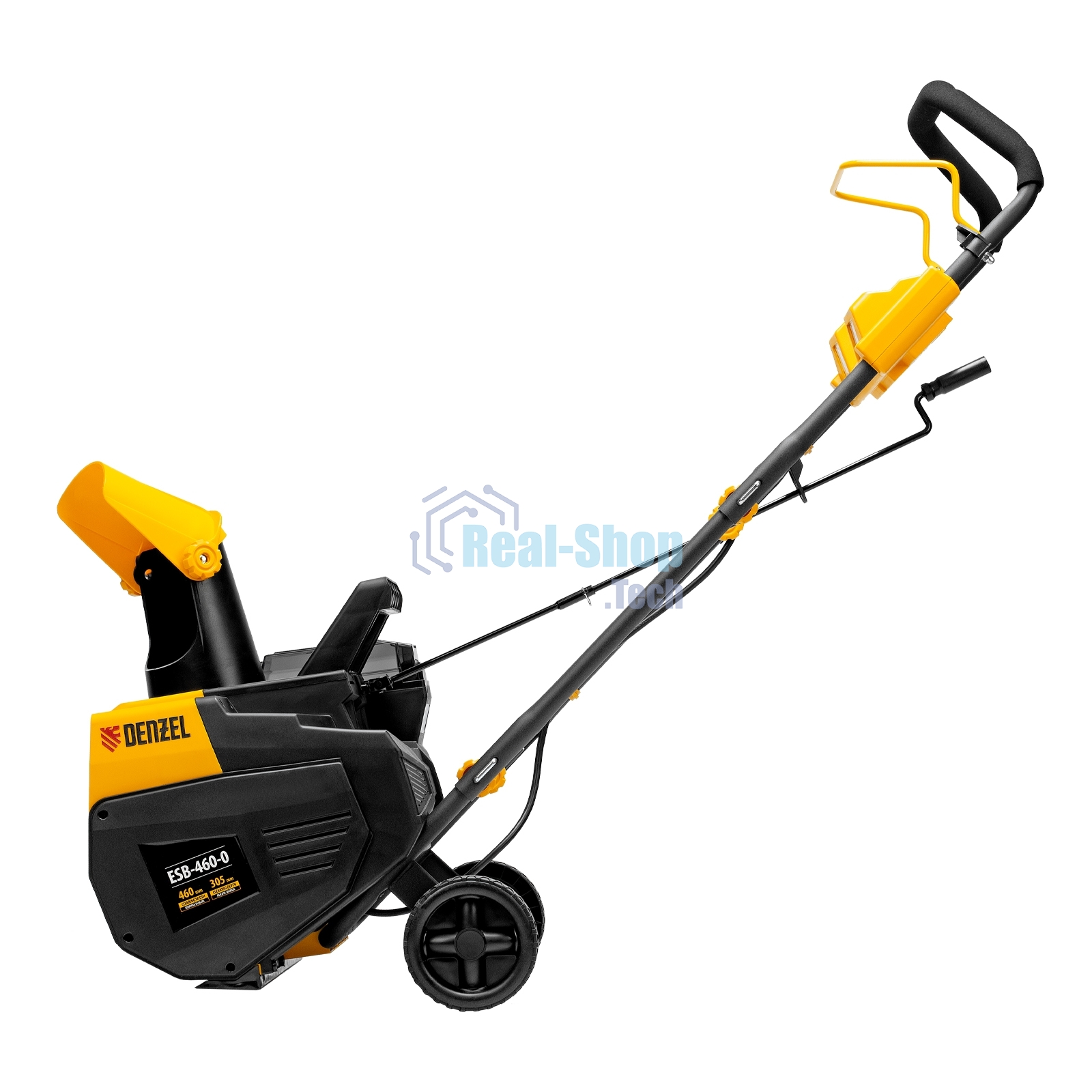 Снегоуборочная машина аккумуляторная Denzel, ESB-460-0, Li-Ion, 36В