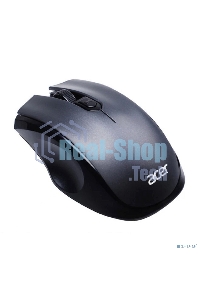 Мышь беспроводная Acer OMR030 черный, 1600 dpi, радиоканал, USB, кнопки - 4