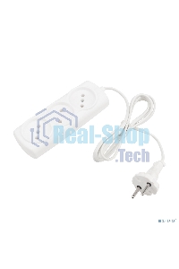 Удлинитель PROconnect STANDARD 3 гнезда, 1.5 м, 2х0.75 мм², б/з, белый