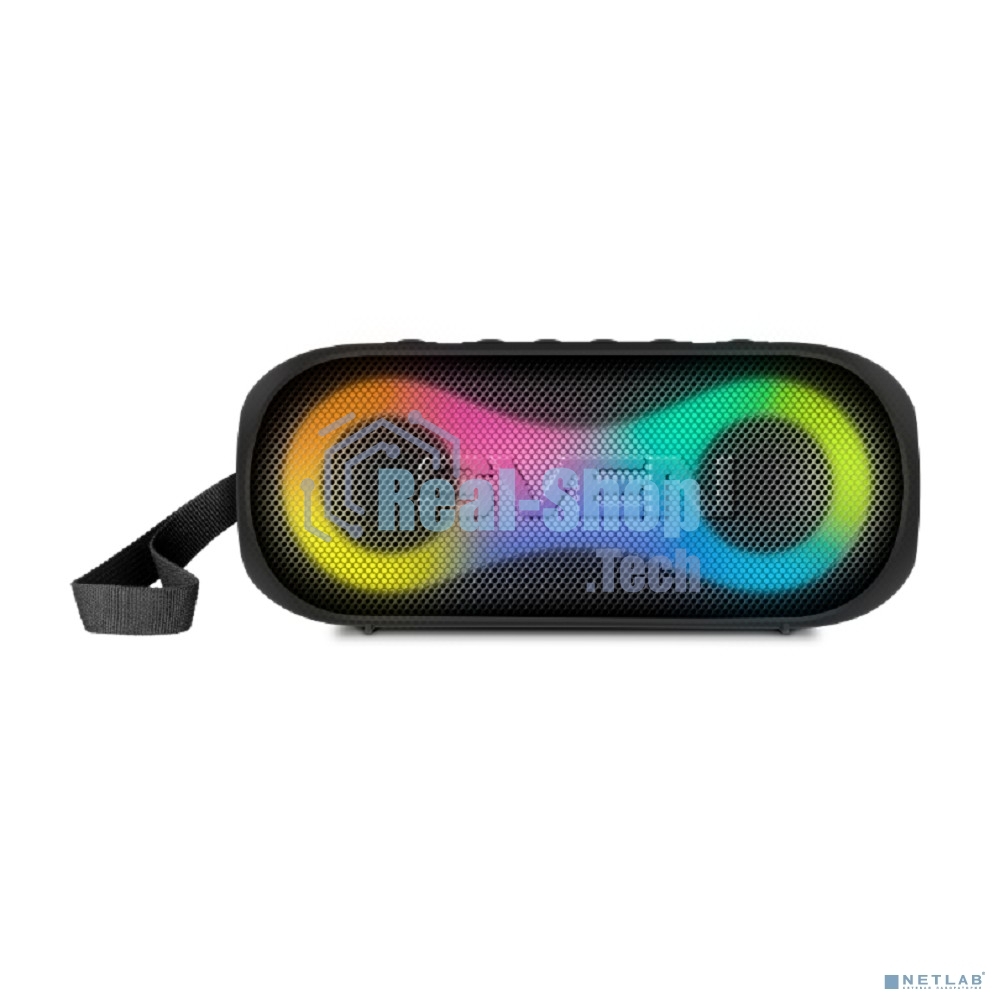 Портативная акустика Sven PS-165, черный (16 Вт, Waterproof (IPx6), TWS, Bluetooth, microSD, 3000мА*ч)