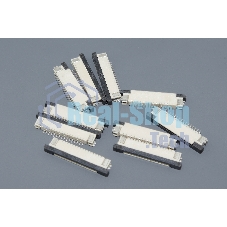 Разъем FPC Half Coverage Bottom Contact 0.8K-BX-16PWB 16 pin высота 2мм шаг 0,8мм 10 шт