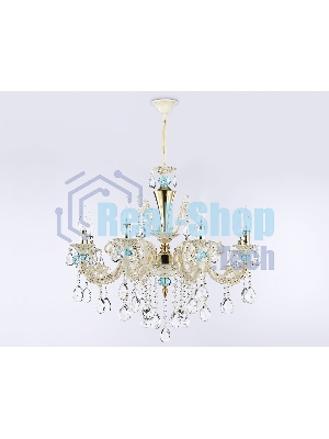 Светильник Ambrella light TR4926/8 GD/WH/CL золото/белый/прозрачный E14*8 max 40W D740*630