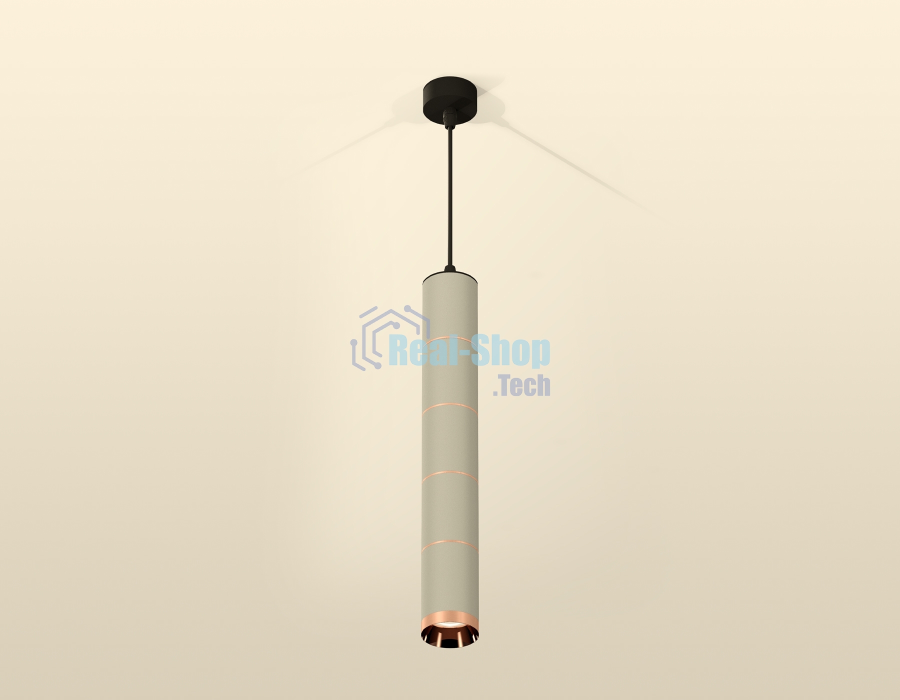 Светильник Ambrella Light XP6314040 SGR/SBK/PPG серый песок/черный песок/золото розовое полированное MR16 GU5.3