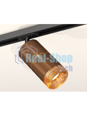 Светильник Ambrella light XT7404003 SCF/PYG/CF/SBK кофе песок/золото желтое полированное/кофе/черный песок MR16 GU5.3
