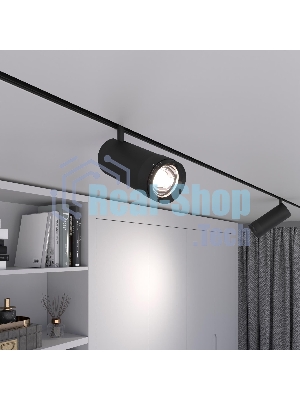 Трековый светильник Slim Magnetic 12W 4200K Modify (черный) 85042/01