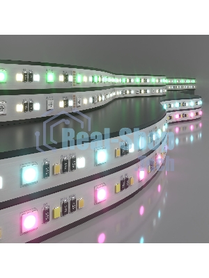 Лента светодиодная 5050+2835+2835 90Led 16W IP20 RGBWW / 90Led 16W IP20 MIX RGB 3300/6500 теплый белый/холодный белый