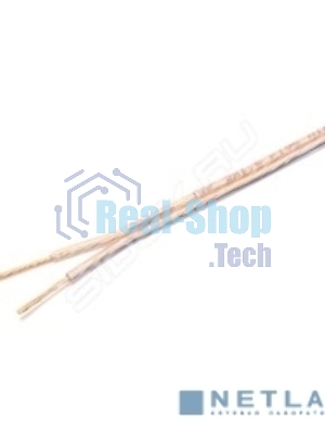 Акустический кабель Cablexpert CC-TC2x1,5-20M, прозрачный,  20 м, бухта