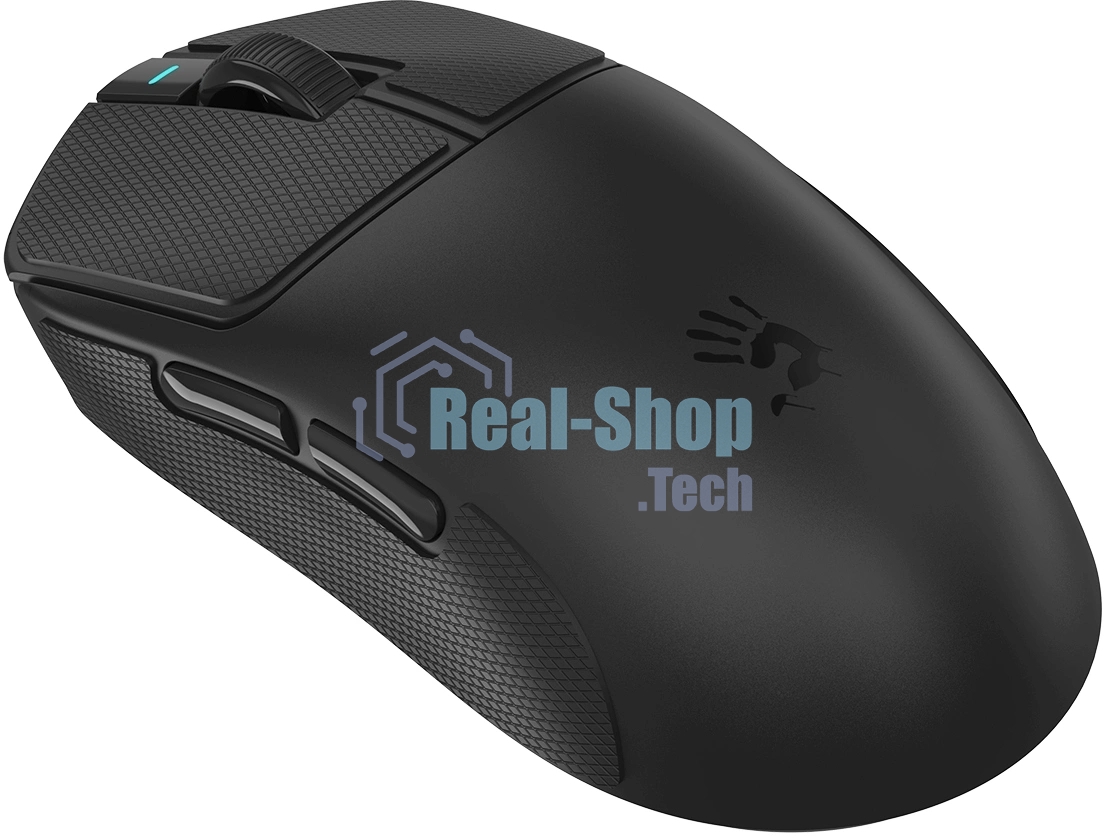 Мышь беспроводная/проводная A4tech Bloody R77UltraDock черный, 20000 dpi, USB Type-A, радиоканал, кнопки - 5