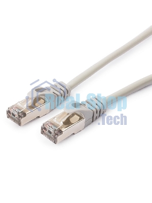 Патч-корд FTP Cablexpert cat.6, 15м, литой, многожильный, серый