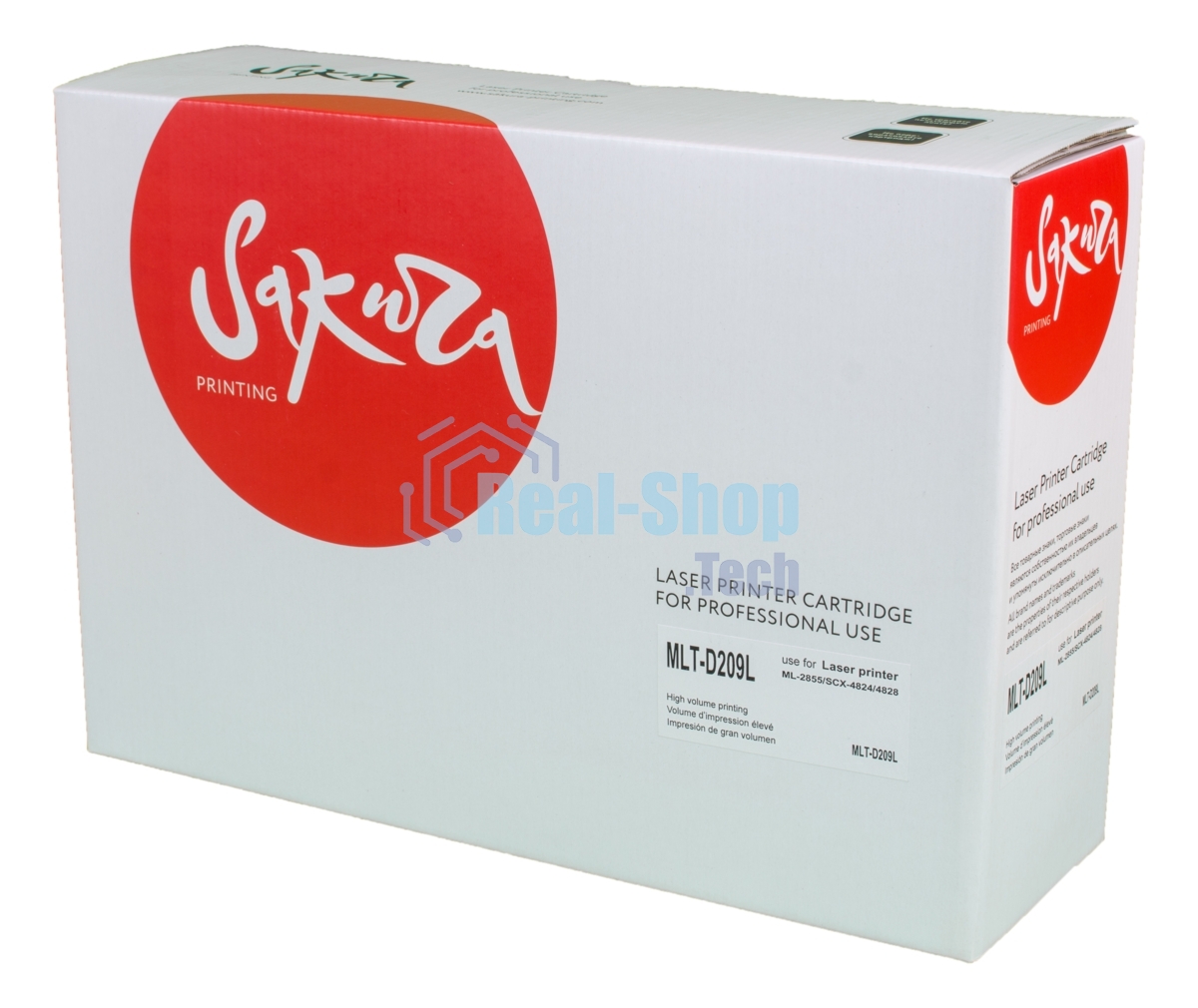 Картридж лазерный Sakura MLTD209L для Samsung ML-2855ND/SCX-4824FN/4828FN, черный, 5000 к.
