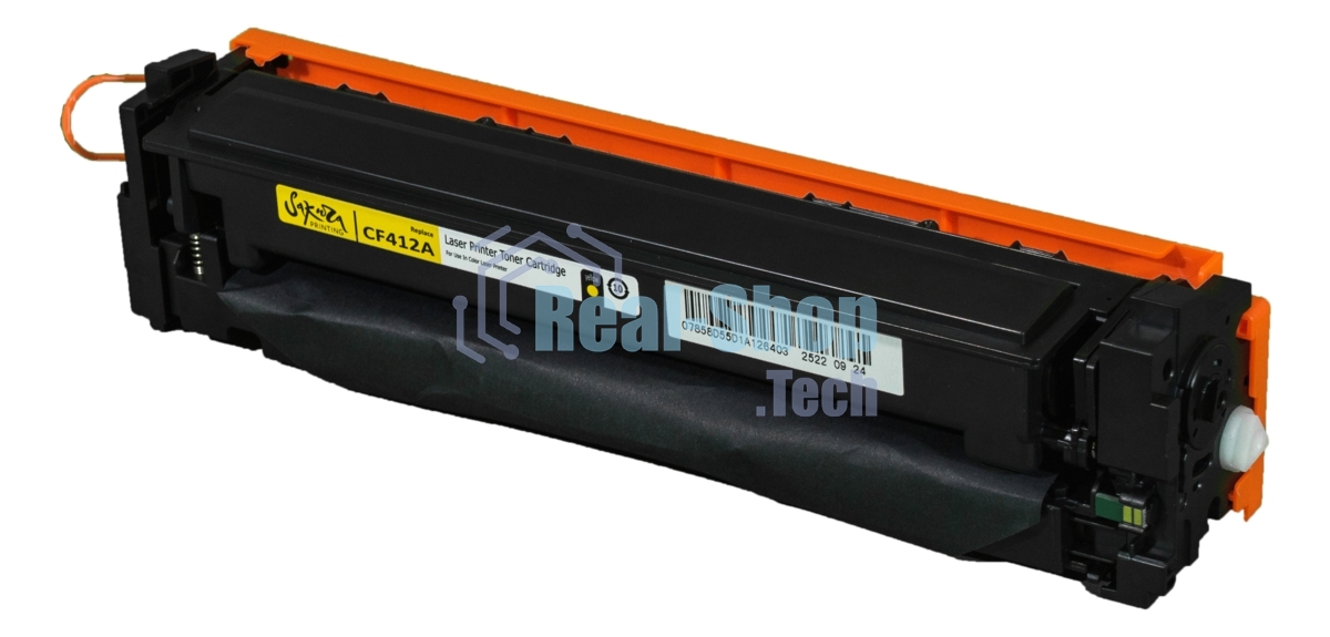 Картридж лазерный Sakura CF412A для HP LaserJet Pro M452nw, M452dn, M477fnw, M477fdw, M477fdn, M377dw, желтый, 2300 к.