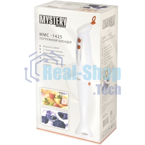 Блендер погружной Mystery MMC-1425 250Вт белый