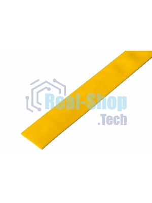 Трубка термоусадочная Rexant 30.0/15.0 1м желтый
