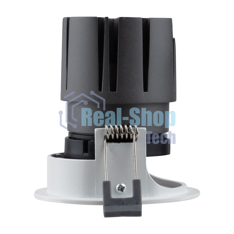 Светильник встраиваемый поворотный Rexant Horeca Dark Light с антиослепляющим эффектом 12 Вт 4000 К Ring LED WHITE