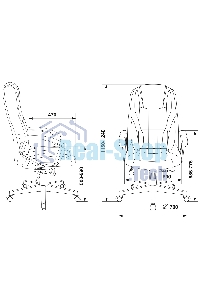 Кресло игровое Zombie 9 черный/красный, искусст.кожа/ткань, крестовина пластик