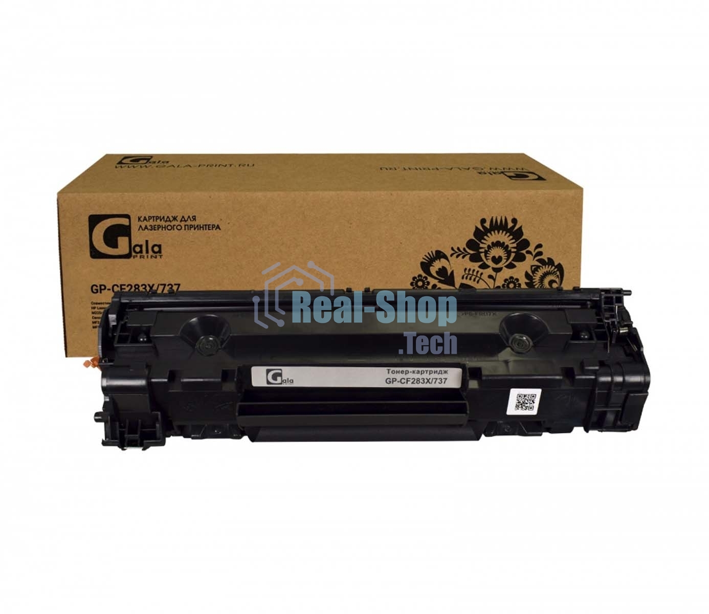 Картридж лазерный GalaPrint GP-CF283X/737 черный (2400 стр.) для HP LaserJet Pro MFP M127fn/M127fw/M201n/dw/M225dn/dw/Canon iC MF211/212/215/216/222/223/224/226/217/227/229