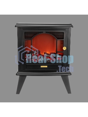 Светодиодный камин Neon-night Гранд Шале с эффектом живого огня 45х18х56см, работает от батареек 3хС (в комплект не входят) или от USB (в комплекте), черный