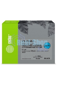 Картридж струйный Cactus CS-CC654 черный для №901 HP OfficeJet-4500/J4580/J4660/J4680 (18мл)
