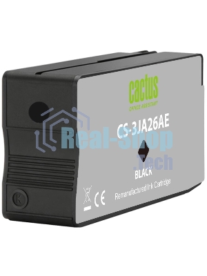 Картридж струйный Cactus CS-3JA26AE 963 черный (23 мл) для HP OfficeJet 9010/9012/9013/9014