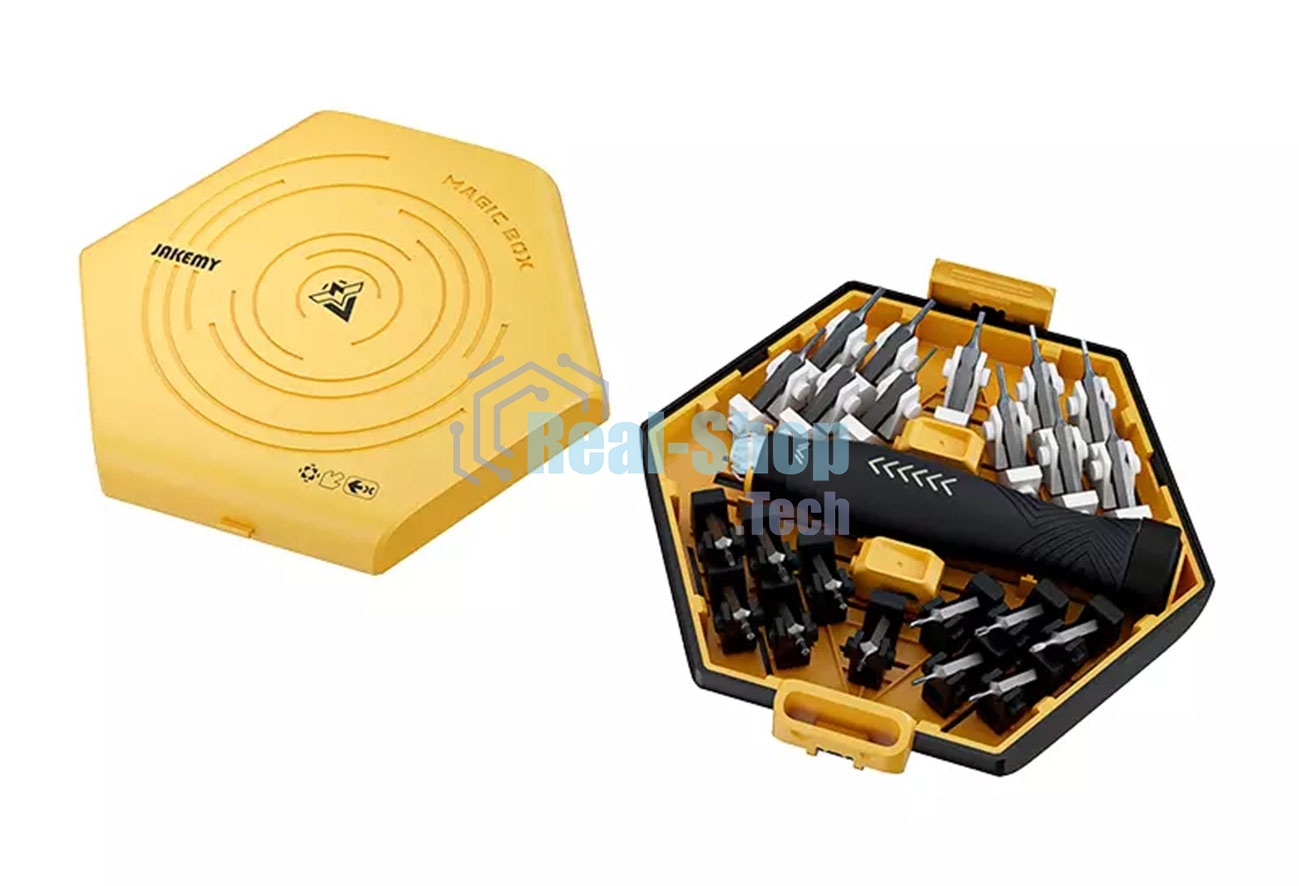 Отвертка с набором бит Jakemy JM-8185