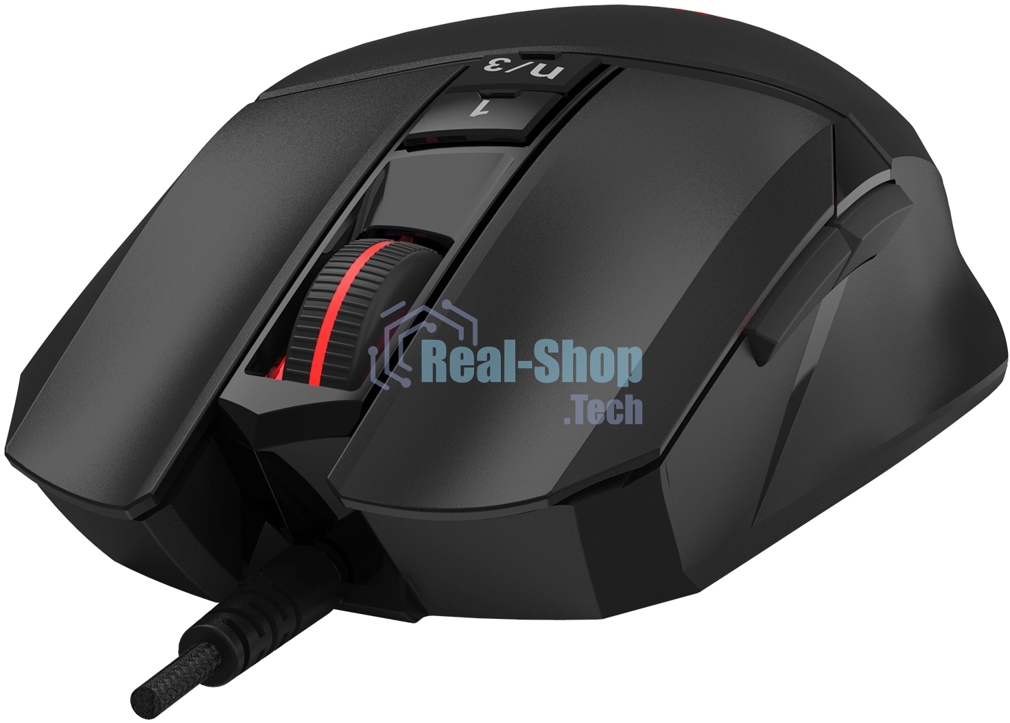 Мышь проводная A4Tech Bloody W65 Max Mini черный, 12000 dpi, USB Type-A, кнопки - 7
