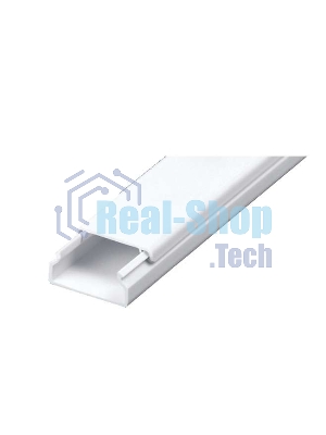 Кабель-канал 80х40 L2000 пластик с двойным замком УралПак КК-19080040-024