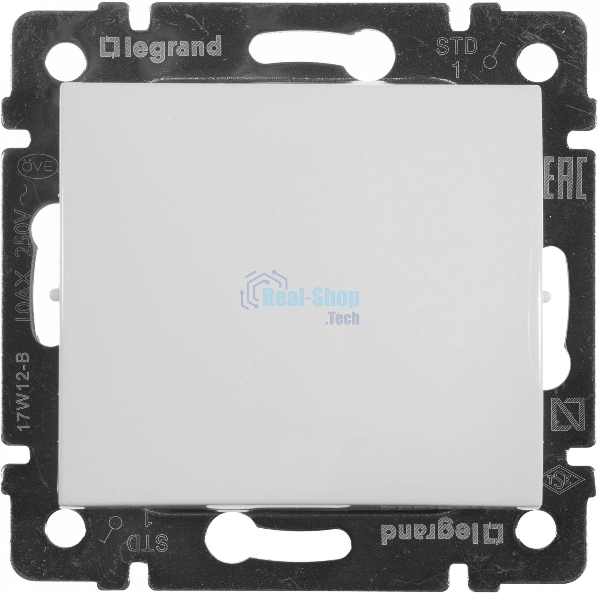 Выключатель Legrand 774401 Valena одноклавишный 10А белый