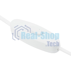 Шнур сетевой Rexant вилка плоская с выключателем, без розетки, кабель 2x0.5 мм², длина 1,8 метра, 2.5 A, белый